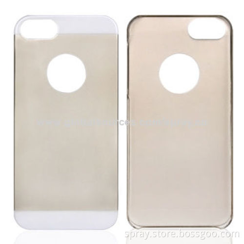 White and Pearl finish 2 color Panel case cover for iPhone 5S, lightweight